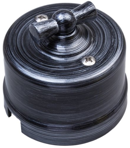 Переключатель-ретро пластик Bironi Лизетта 1-кл. перекрестный серебренный век картинка